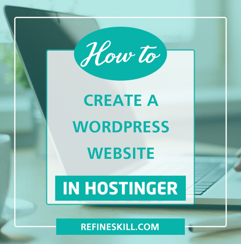 Create a WordPress Website on Hostinger in 2 Easy Steps